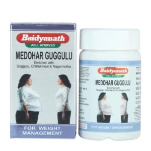 Baidyanath (Jhansi) Medohar Guggulu Tablet for Weight Management 120 Tablets
