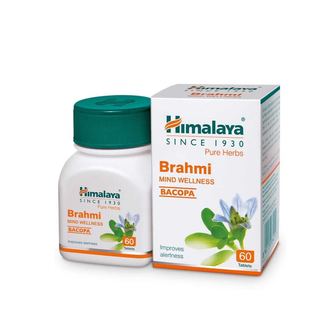 Himalaya Wellness Himalaya Brahmi Tablets | Mind Wellness| Improve Alertness Tablet 60 tablet