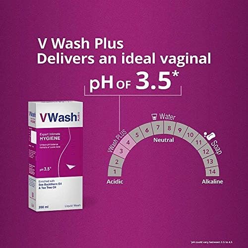 VWash Plus Expert Intimate Hygiene|| With Tea Tree Oil Liquid Wash Prevents Dryness Itchiness And Irritation Balances PH Paraben Free 200 ml