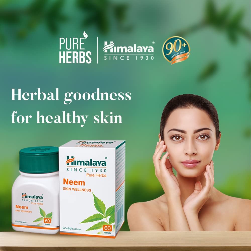 Himalaya Wellness Pure Herbs Manjishtha Skin Wellness Tablet 60 tablets