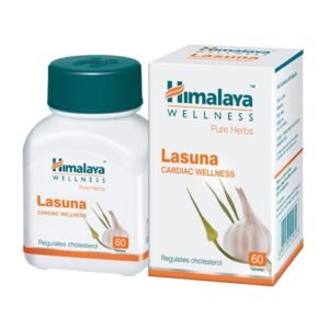 Himalaya Wellness Pure Herbs Lasuna Cardiac Wellness Tablet | For Healthy Cholesterol 60 tablets