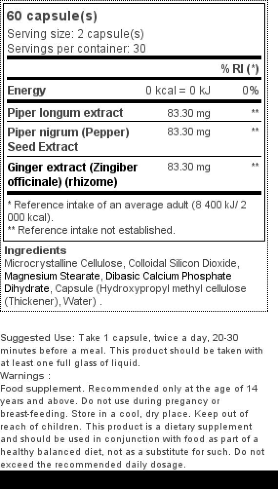 Himalaya Wellness Pure Herbs Trikatu Digestive Wellness 60 Tablet