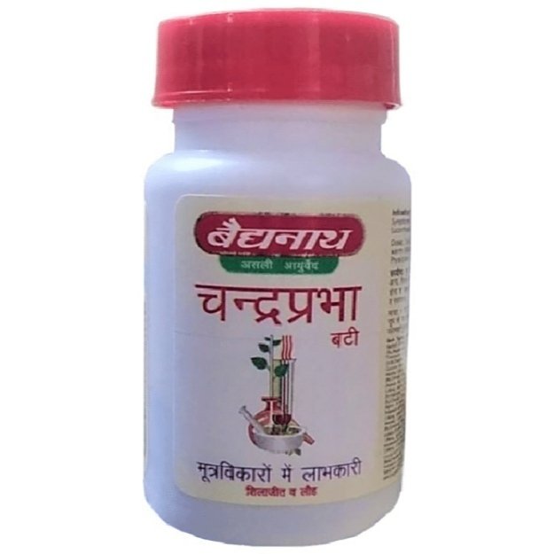 Baidyanath Chandraprabha Bati | Ayurvedic Kidney, Urinary & Bladder Support 50 tablets