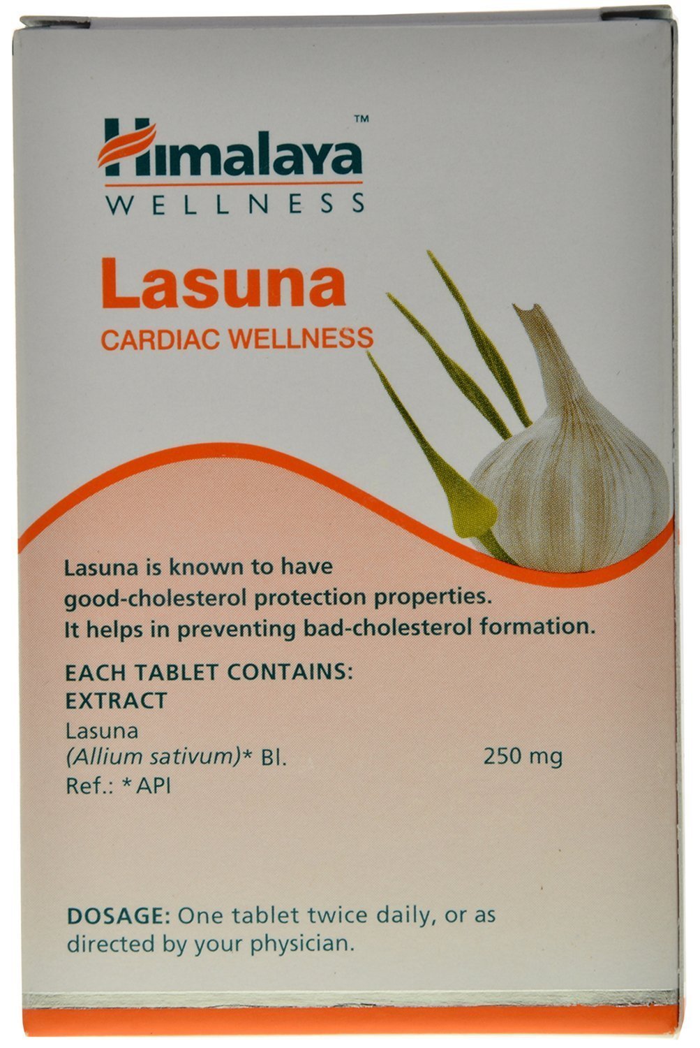 Himalaya Wellness Pure Herbs Lasuna Cardiac Wellness Tablet | For Healthy Cholesterol 60 tablets