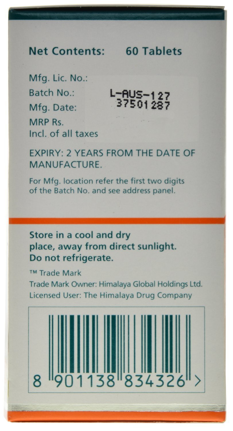 Himalaya Wellness Pure Herbs Lasuna Cardiac Wellness Tablet | For Healthy Cholesterol 60 tablets