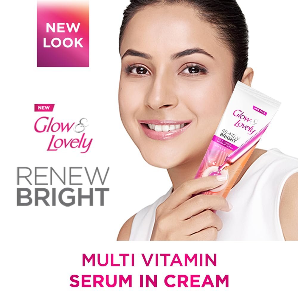Glow and Lovely Renew Bright Multivitamin Serum in Cream 80gm