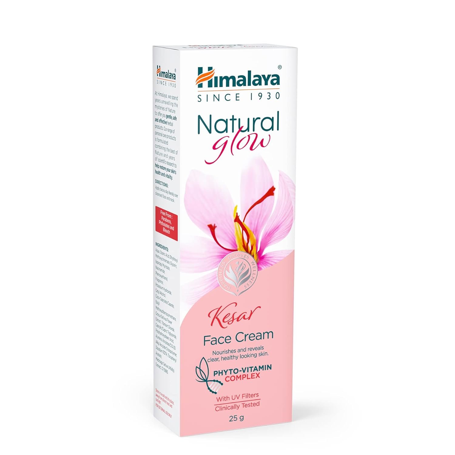 Himalaya Natural Glow Kesar Face | Nourishes the Skin Cream 50gm
