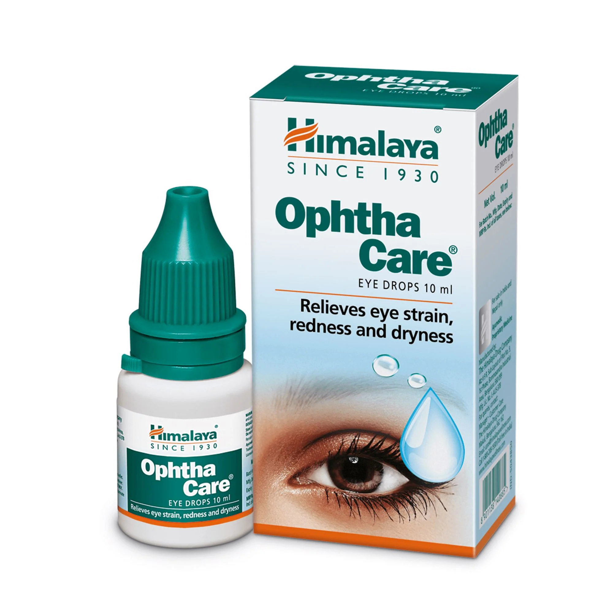Himalaya Ophthacare Eye Drop | For Eye Strain, Redness, Dryness & Eye Care 10ml
