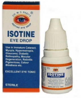 Isotine Eye Drops with Palash & Apamarg 100% Ayurvedic 10ml