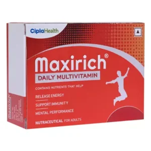Maxirich Daily Multivitamin Softgel for Energy, Immunity & Performance 10 soft gelatin capsules