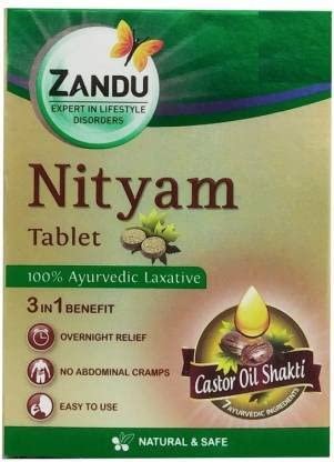 Zandu Nityam Tablet | For Stomach Care 30 tablets