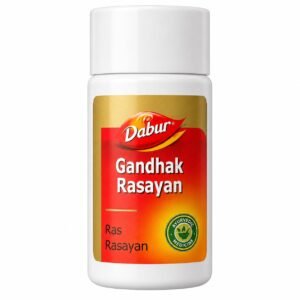 Dabur Gandhak Rasayan Tablets Ayurvedic 40 tablets