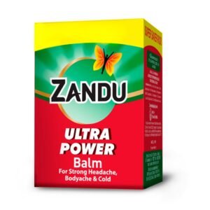 Zandu Ultra Power Balm | For Pain Relief from Strong Headache, Bodyaches & Cold 50ml