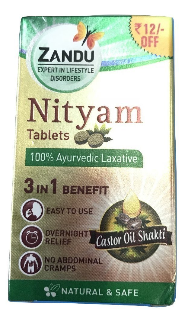 Zandu Nityam Tablet | For Stomach Care 30 tablets