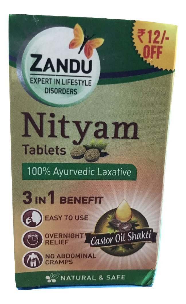 Zandu Nityam Tablet | For Stomach Care 30 tablets