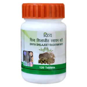 Patanjali Divya Shilajeet Rasayan Vati | Manages General Debility & Fatigue 120 tablets