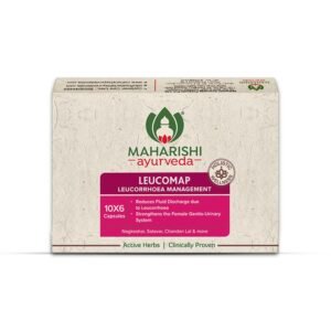 Maharishi Ayurveda Leucomap Leucorrhea Capsules 60 caps