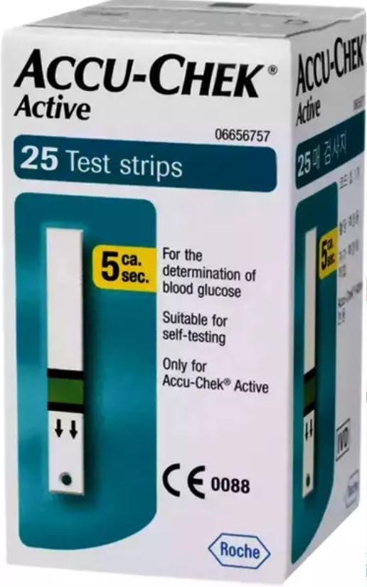 Accu-Chek Active Strip 25 Test Strips