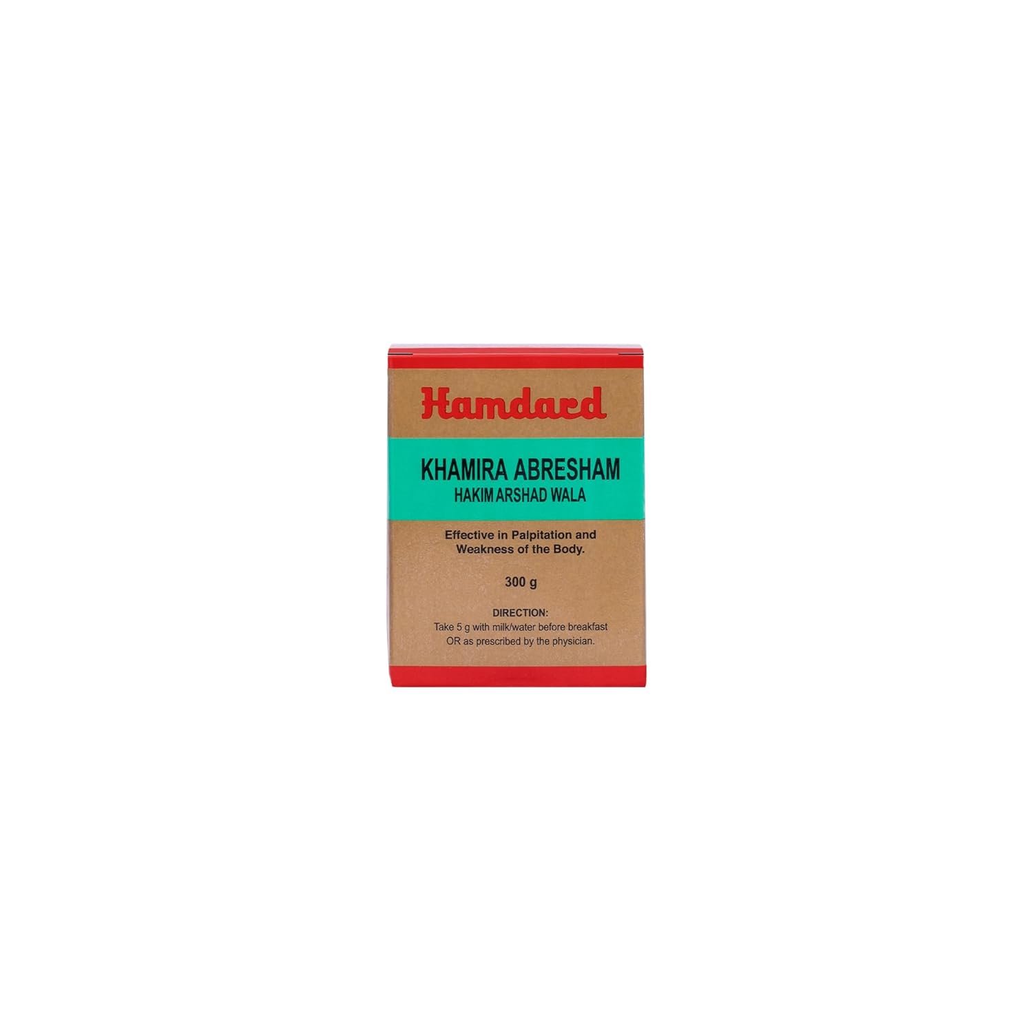 Hamdard Khamira Abresham Hakim Arshad Wala | Manages Palpitations & Weakness 300 gm