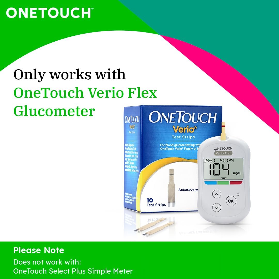 OneTouch Verio Test Strip (Only Strips) 10 Test Strips
