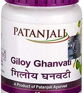 Patanjali Ayurveda Giloy Ghanvati | For Debility, Fever, Skin & Urinary Disorders 100 tablets