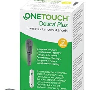 OneTouch Delica Plus Lancets 25 lancets (Only Lancets) 30G