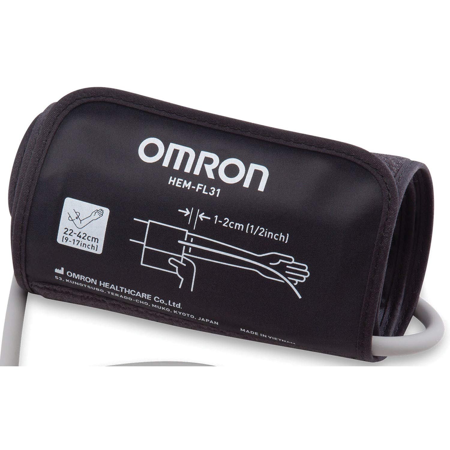 Omron Hem-fl31-b 9-inch to 17-inch Easy-wrap Comfit Cuff