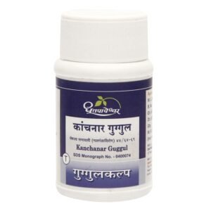 Dhootapapeshwar Kanchanar Guggul 60 tablets