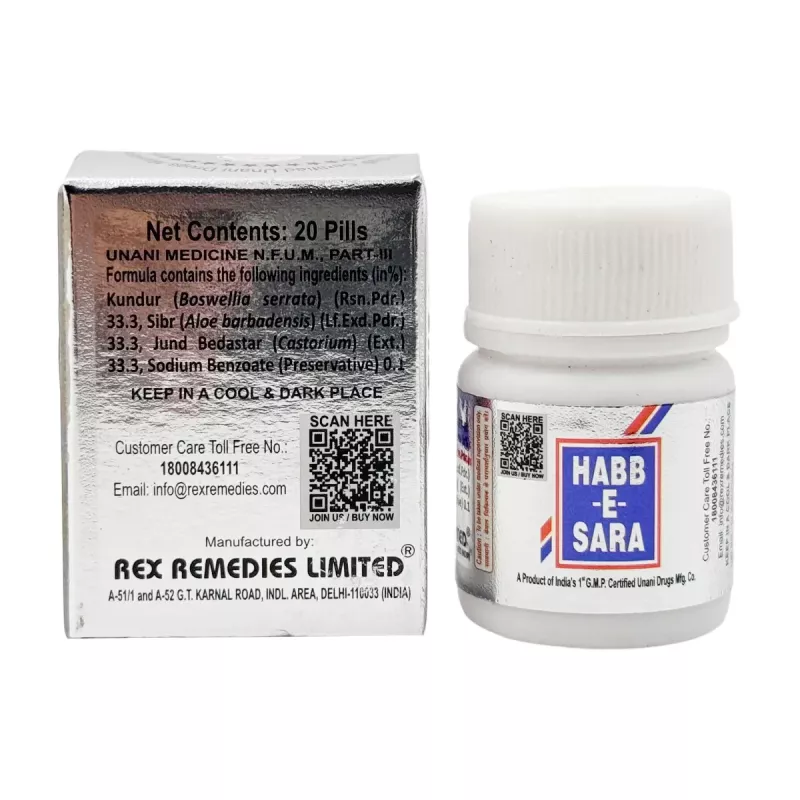 Rex Habbe Sara 20 tablets