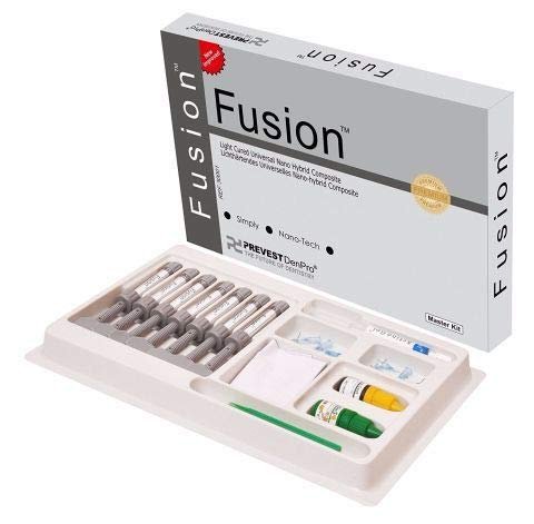 PREVEST DenPro Fusion Master Kit Light Cured Universal Nano Hybrid Composite 240gm