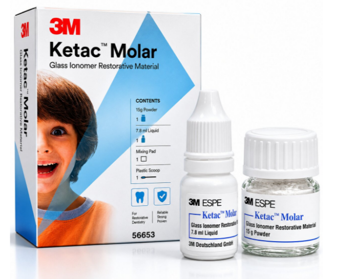 3M ESPE Ketac Molar Glass Ionomer Restorative Cement - Shade A3