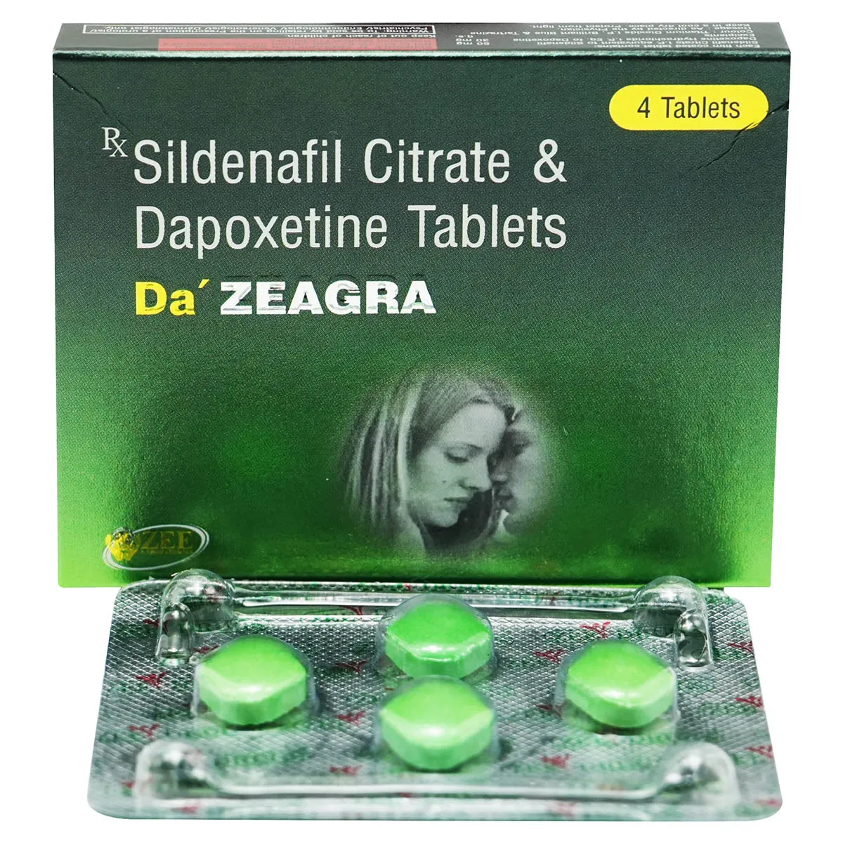 DA Zeagra Tablet 4 tablets