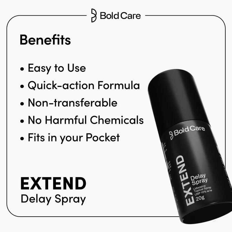 Bold Care Extend Delay Spray for Men (20g)