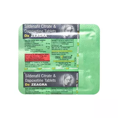 DA Zeagra Tablet 4 tablets