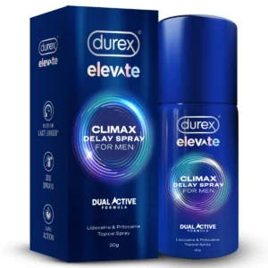 Durex Elevate Climax Delay Spray for Men 20 gm Liquid