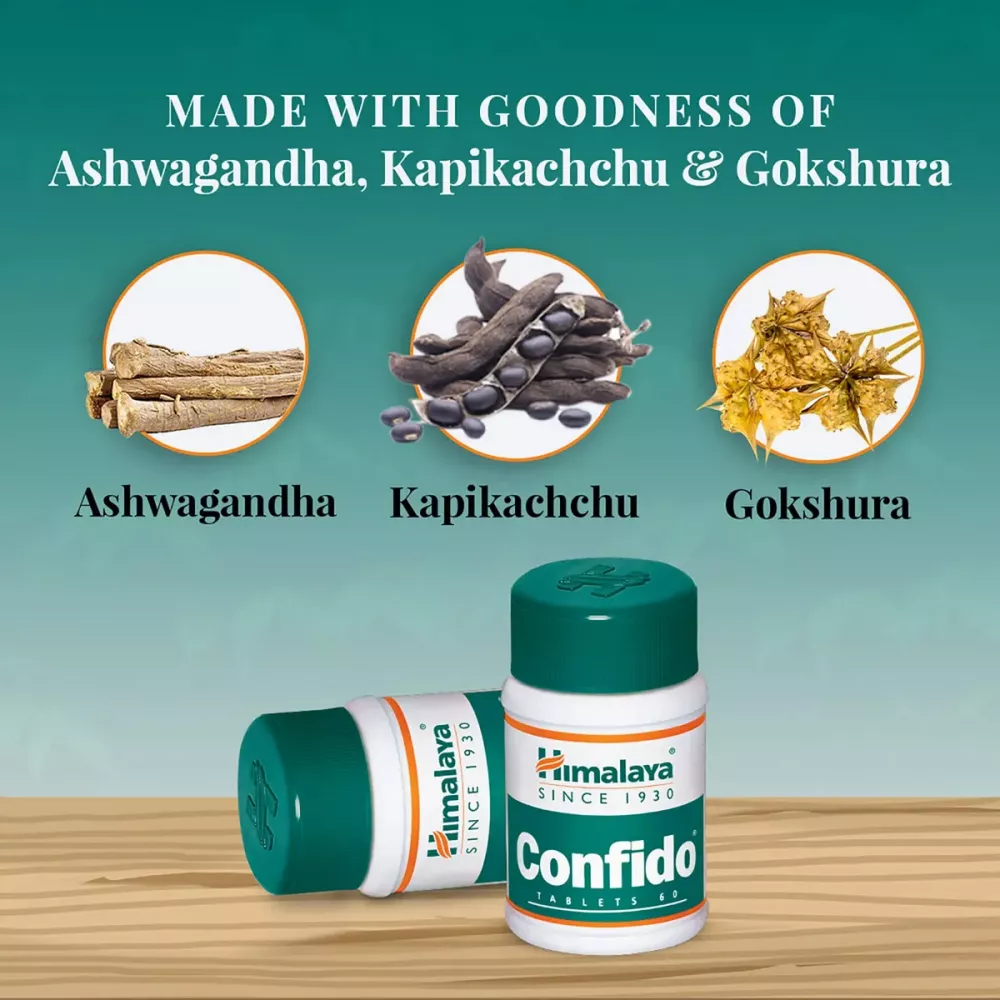Himalaya Confido Tablets 60 tablets