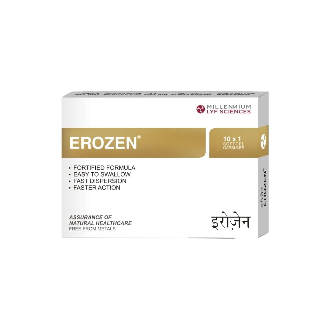 Millennium Herbal Care Erozen Softgel Capsule (10 Each) | Supports Men's Health