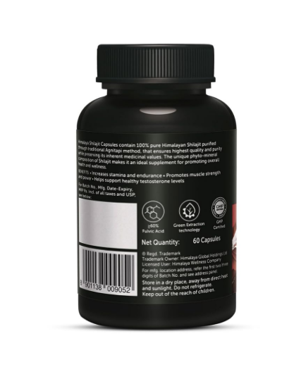 Himalaya Shilajit Capsule 60 capsules